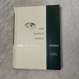 The World Book‎ Encyclopedia Year Book  1975 Vintage 1974 In Review